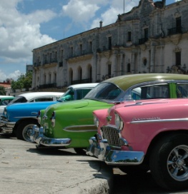 Typical Cuban cars